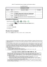 Предварительный просмотр 2 страницы JCM GLOBAL UBA-RC Series Operation And Maintenance Manual