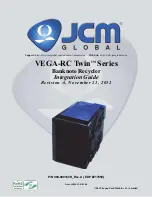 JCM GLOBAL VEGA-RC Twin Series Integration Manual preview