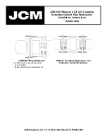 Предварительный просмотр 2 страницы JCM 630 Installation Instructions