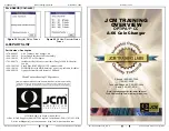 Preview for 1 page of JCM A-66 Manual