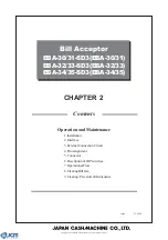 Предварительный просмотр 15 страницы JCM EBA-30-SD3 Service Manual