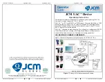 Предварительный просмотр 1 страницы JCM JCM UAC Operational Instructions