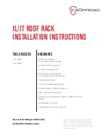 Предварительный просмотр 1 страницы JCROffroad JLRK Installation Instructions