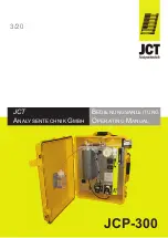 Jct JCP-300 Operating Manual предпросмотр