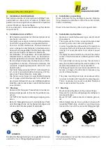 Предварительный просмотр 12 страницы Jct JES-301 Operating Manual