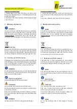 Предварительный просмотр 18 страницы Jct JES-301 Operating Manual