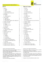 Предварительный просмотр 2 страницы Jct JES-301E1 Operating Manual