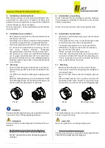 Предварительный просмотр 12 страницы Jct JES-301E1 Operating Manual