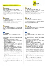 Предварительный просмотр 19 страницы Jct JES-301E1 Operating Manual