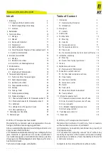 Preview for 2 page of Jct JES-360 Operating Manual