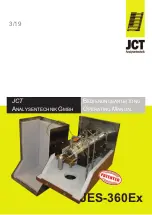 Jct JES-360Ex Operating Manual предпросмотр