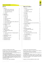 Предварительный просмотр 2 страницы Jct JES-360Ex Operating Manual