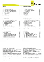 Preview for 2 page of Jct JNOX-CT/C Operating Manual