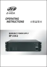 Предварительный просмотр 1 страницы JD-MEDIA EP-3352 Operating Instructions Manual