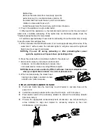 Предварительный просмотр 8 страницы JD Williams Ltd. WN187 Instruction Manual