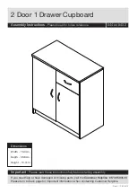 JD Williams 0449432 Series Assembly Instructions Manual предпросмотр