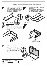 Предварительный просмотр 6 страницы JD Williams 1 Drawer Occasional Table Assembly Instructions Manual