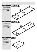 Предварительный просмотр 8 страницы JD Williams 2 Door 1 Shelf Mirrored Robe Assembly Instructions Manual