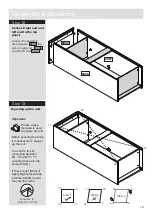 Предварительный просмотр 11 страницы JD Williams 2 Door 1 Shelf Mirrored Robe Assembly Instructions Manual