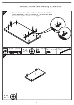 Предварительный просмотр 9 страницы JD Williams 2 Drawer Entertainment Center Assembly Instructions Manual