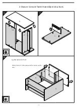 Предварительный просмотр 12 страницы JD Williams 2 Drawer Entertainment Center Assembly Instructions Manual