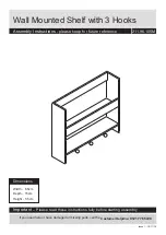 Предварительный просмотр 1 страницы JD Williams 211.96.105M Assembly Instructions Manual