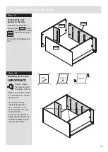 Предварительный просмотр 11 страницы JD Williams 3 + 2 Drawer Chest Assembly Instructions Manual