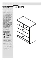 Предварительный просмотр 14 страницы JD Williams 3 + 2 Drawer Chest Assembly Instructions Manual