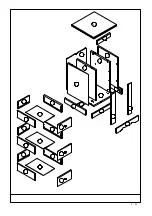 Предварительный просмотр 4 страницы JD Williams AT HOME GREY 3 Drawer Bedside Table OP781 Assembly Instructions Manual