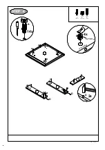 Предварительный просмотр 10 страницы JD Williams AT HOME GREY 3 Drawer Bedside Table OP781 Assembly Instructions Manual