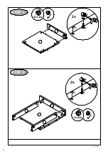 Предварительный просмотр 11 страницы JD Williams AT HOME GREY 3 Drawer Bedside Table OP781 Assembly Instructions Manual