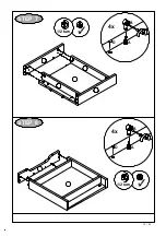 Предварительный просмотр 12 страницы JD Williams AT HOME GREY 3 Drawer Bedside Table OP781 Assembly Instructions Manual