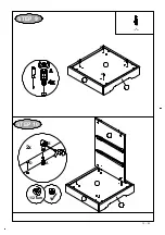 Предварительный просмотр 13 страницы JD Williams AT HOME GREY 3 Drawer Bedside Table OP781 Assembly Instructions Manual