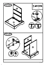 Предварительный просмотр 14 страницы JD Williams AT HOME GREY 3 Drawer Bedside Table OP781 Assembly Instructions Manual