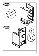 Предварительный просмотр 16 страницы JD Williams AT HOME GREY 3 Drawer Bedside Table OP781 Assembly Instructions Manual