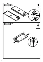 Предварительный просмотр 19 страницы JD Williams AT HOME GREY 3 Drawer Bedside Table OP781 Assembly Instructions Manual