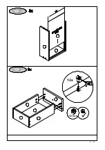 Предварительный просмотр 21 страницы JD Williams AT HOME GREY 3 Drawer Bedside Table OP781 Assembly Instructions Manual