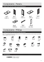 Предварительный просмотр 2 страницы JD Williams AT HOME NEW ENGLAND UNDERBASIN CUPBOARD QN910 Assembly Instructions Manual