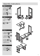 Предварительный просмотр 4 страницы JD Williams AT HOME NEW ENGLAND UNDERBASIN CUPBOARD QN910 Assembly Instructions Manual