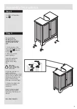 Предварительный просмотр 7 страницы JD Williams AT HOME NEW ENGLAND UNDERBASIN CUPBOARD QN910 Assembly Instructions Manual