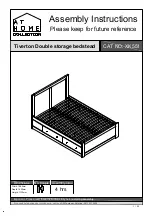 Предварительный просмотр 1 страницы JD Williams AT HOME Tiverton XK551 Assembly Instructions Manual