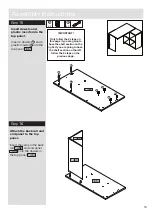 Предварительный просмотр 11 страницы JD Williams Corner Desk 021 9438 Series Assembly Instructions Manual