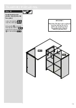 Предварительный просмотр 13 страницы JD Williams Corner Desk 021 9438 Series Assembly Instructions Manual