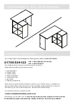 Предварительный просмотр 15 страницы JD Williams Corner Desk 021 9438 Series Assembly Instructions Manual