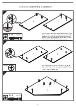 Предварительный просмотр 6 страницы JD Williams Corner Desk Assembly Instructions Manual