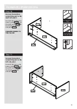 Предварительный просмотр 11 страницы JD Williams Corner TV Unit Assembly Manual