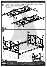 Предварительный просмотр 3 страницы JD Williams GABRIELLA HM304 Assembly Instructions Manual