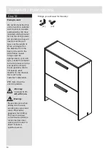 Предварительный просмотр 14 страницы JD Williams Norton Shoe Rack Assembly Instructions Manual