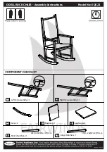 JD Williams ODELL ROCK CHAIR EQ523 Assembly Instructions Manual предпросмотр