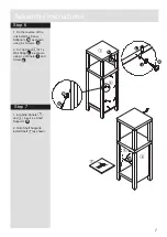 Preview for 8 page of JD Williams Oliver Storage Unit Assembly Instructions Manual